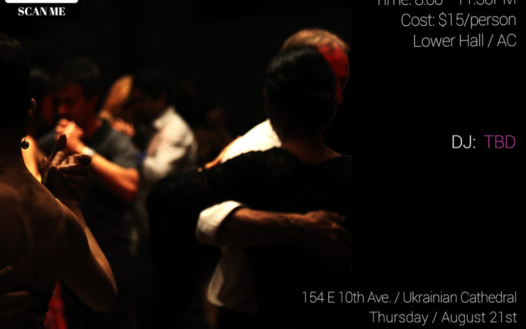 Milonga de Abrazos (every 3rd Thursday of the month)
