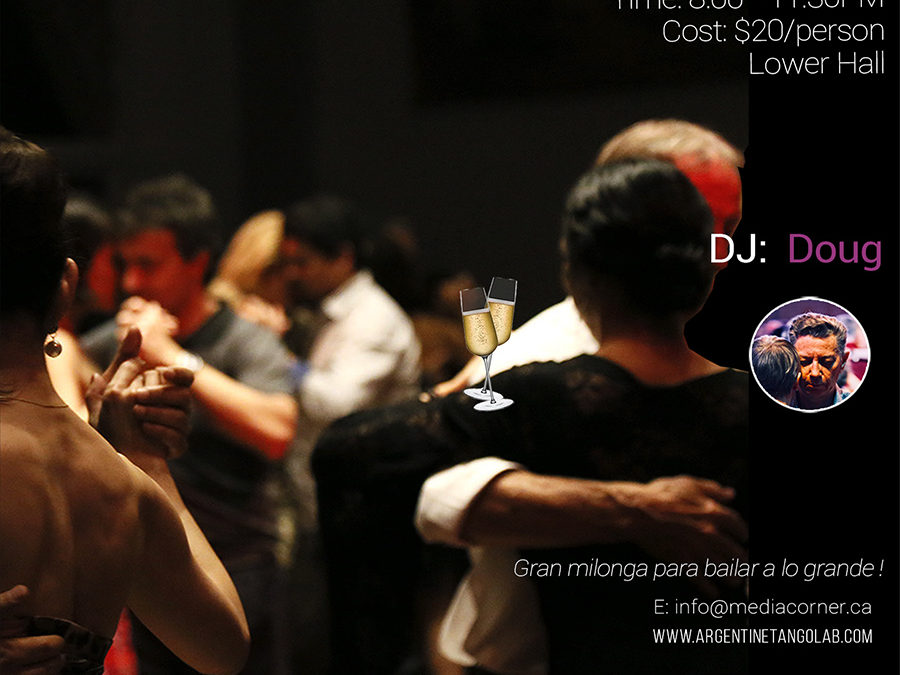 Milonga de Abrazos (every 3rd Thursday of the month)